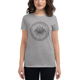 Don't Miss Those Vibrations - Women's Short Sleeve T-shirt - White & Light Grey