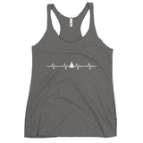 Buddha Vibes - Women's Racerback Tank - Black or Grey